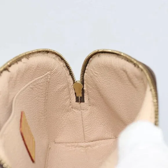 Authentic LOUIS VUITTON Monogram Pochette Cosmetic PM Pouch bst252-022826 - Picture 12 of 16